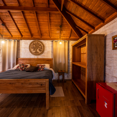 Chale Deluxe Cabana Garden4